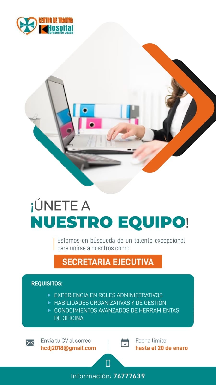 SECRETARIA EJECUTIVA | Trabajando Bolivia